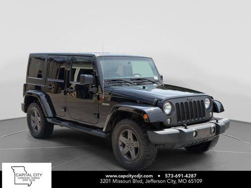 Black Clearcoat 2016 Jeep Wrangler Unlimited Freedom