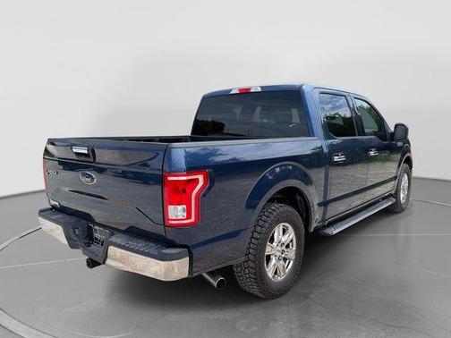 Blue 2017 Ford F-150 XLT