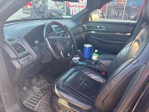 Shadow Black 2017 Ford Explorer Platinum