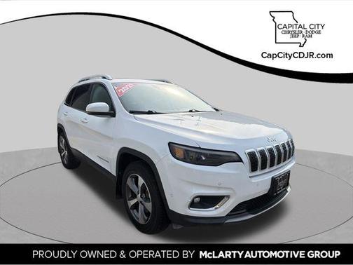 Bright White Clearcoat 2021 Jeep Cherokee Limited