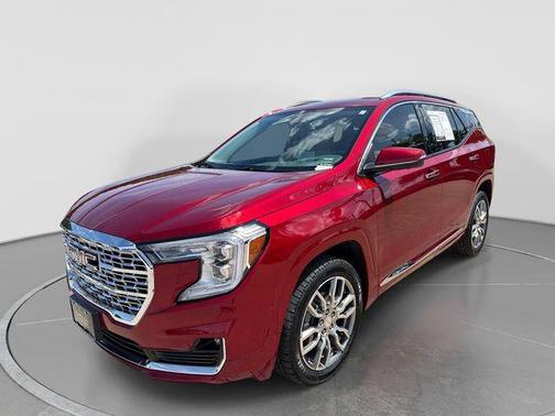 Volcanic Red 2023 GMC Terrain Denali