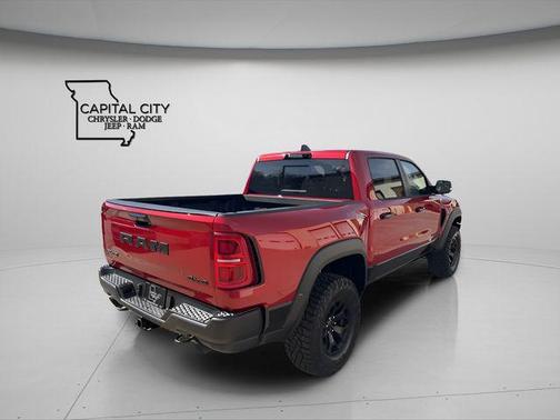 Molten Red Pearlcoat 2026 RAM 1500 RHO Crew Cab 4x4 5'7' Box