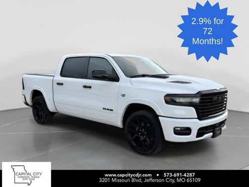 Bright White Clearcoat 2026 RAM 1500 Laramie