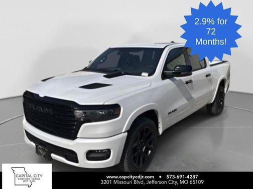 Ivory White Tri-Coat Pearlcoat 2026 RAM 1500 Laramie