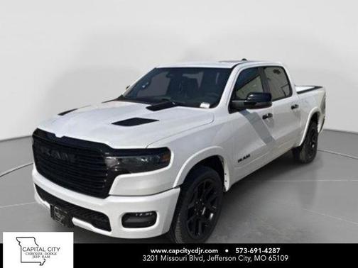Ivory White Tri-Coat Pearlcoat 2026 RAM 1500 Laramie