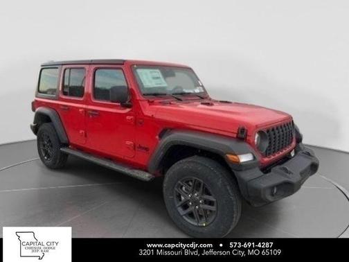 Firecracker Red Clearcoat 2026 Jeep Wrangler Sport S