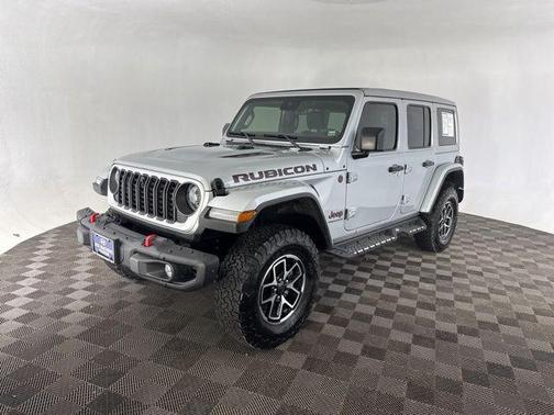 Silver Zynith Clearcoat 2024 Jeep Wrangler Rubicon