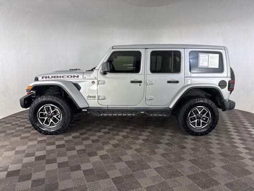 Silver Zynith Clearcoat 2024 Jeep Wrangler Rubicon