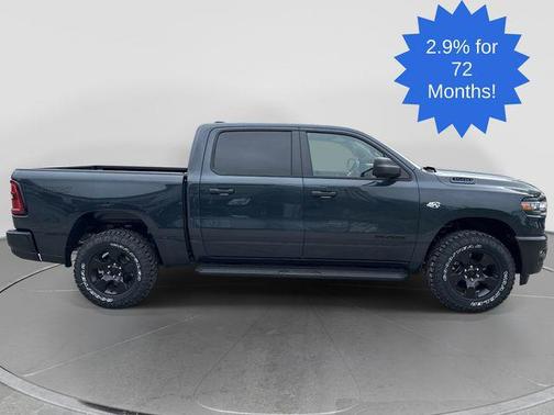 Forged Blue Metallic 2026 RAM 1500 Warlock Crew Cab 4x4 5'7' Box