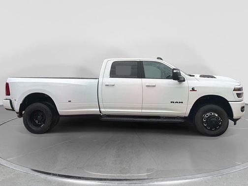 Bright White 2026 RAM 3500 Laramie Crew Cab 4x4 8' Box