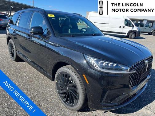 Infinite Black Metallic 2026 Lincoln Aviator Reserve AWD SUV