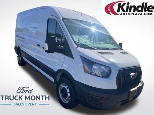 Oxford White 2025 Ford Transit-250 148 WB Medium Roof Cargo Cargo Van