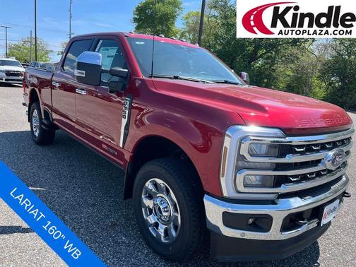 Ruby Red Metallic Tinted Clearcoat 2025 Ford F-350 Lariat Super Duty Truck