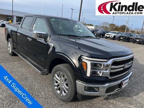 Agate Black Metallic 2025 Ford F-150 Lariat Truck