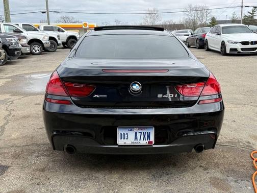 Black Sapphire Metallic 2015 BMW 640 i xDrive