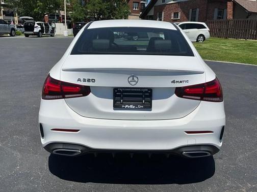 WHITE 2020 Mercedes-Benz A-Class 4MATIC