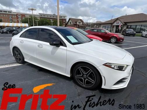 WHITE 2020 Mercedes-Benz A-Class 4MATIC
