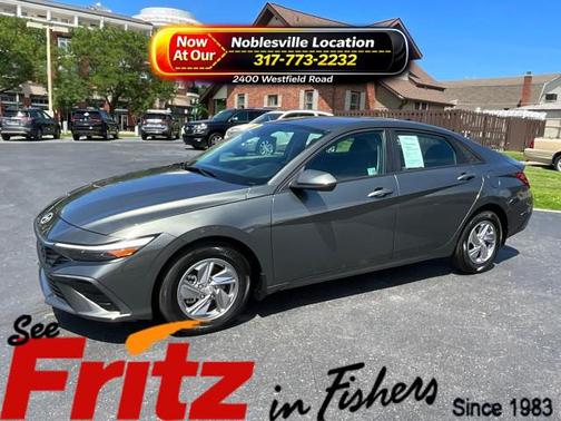 Amazon Gray 2024 Hyundai ELANTRA SE