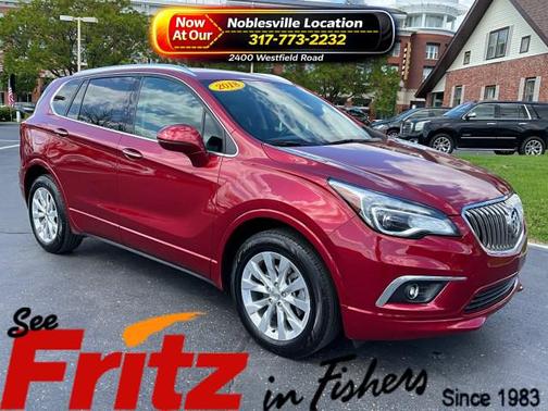 Chili Red Metallic 2018 Buick Envision Essence