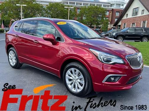 Chili Red Metallic 2018 Buick Envision Essence