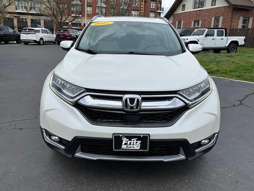 White Diamond Pearl 2017 Honda CR-V Touring