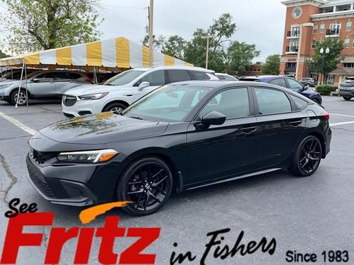 Crystal Black Pearl 2022 Honda Civic Sport