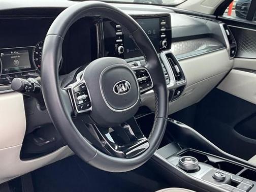 Gravity Blue 2021 Kia Sorento Hybrid EX