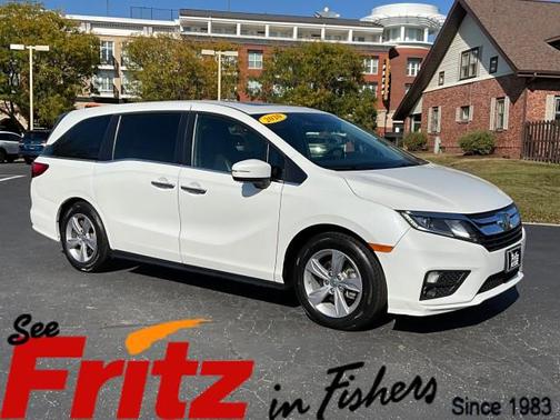 Platinum White Pearl 2020 Honda Odyssey EX-L