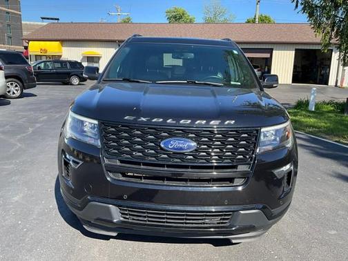 Agate Black Metallic 2019 Ford Explorer Sport