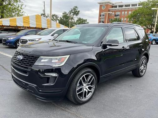 Agate Black Metallic 2019 Ford Explorer Sport