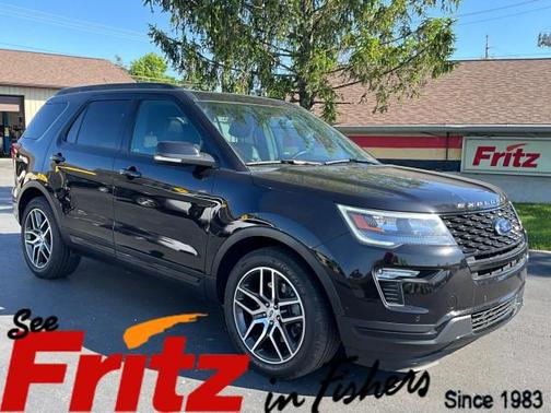 Agate Black Metallic 2019 Ford Explorer Sport