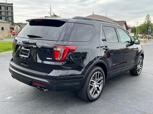 Agate Black Metallic 2019 Ford Explorer Sport