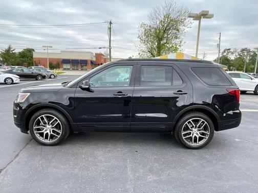 Agate Black Metallic 2019 Ford Explorer Sport