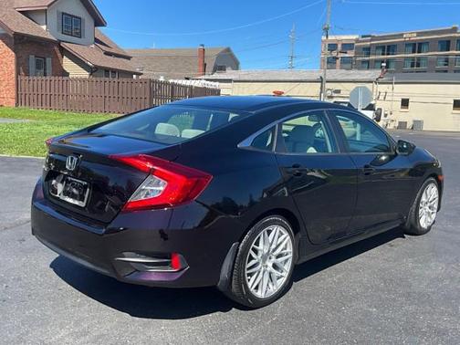 Burgundy Night Pearl 2016 Honda Civic LX