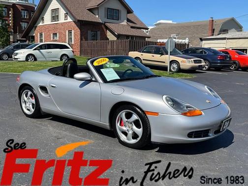 Polar Silver Metallic 2000 Porsche Boxster S
