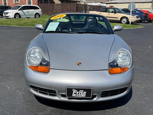 Polar Silver Metallic 2000 Porsche Boxster S
