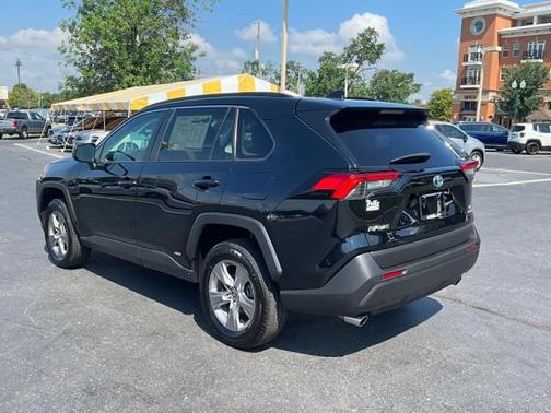 Midnight Black Metallic 2023 Toyota RAV4 Hybrid LE