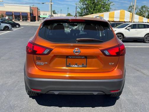 Monarch Orange 2017 Nissan Rogue Sport SV