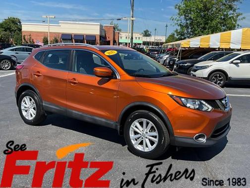 Monarch Orange 2017 Nissan Rogue Sport SV
