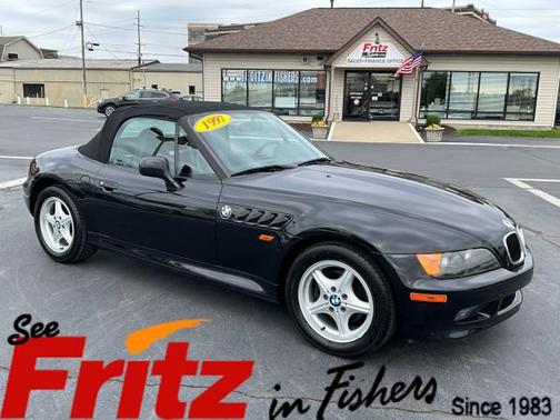 Black 1997 BMW Z3 1.9 Roadster