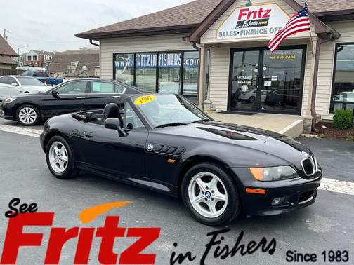 Black 1997 BMW Z3 1.9 Roadster