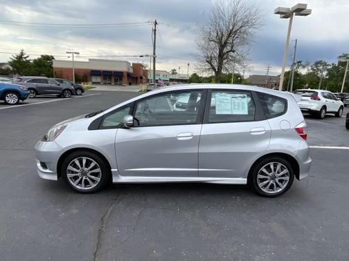 Alabaster Silver Metallic 2013 Honda Fit Sport