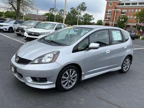 Alabaster Silver Metallic 2013 Honda Fit Sport