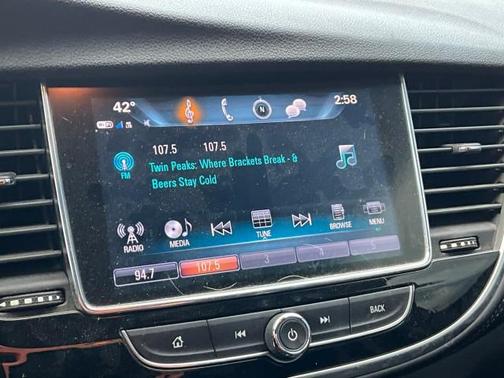 Ebony Twilight Metallic 2017 Buick Encore Preferred