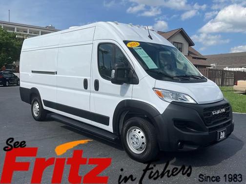 Bright White Clearcoat 2023 RAM ProMaster 3500 High Roof