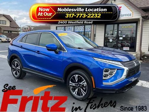 Lightning Blue Metallic 2025 Mitsubishi Eclipse Cross SE