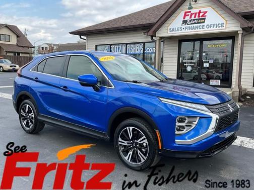 Lightning Blue Metallic 2025 Mitsubishi Eclipse Cross SE