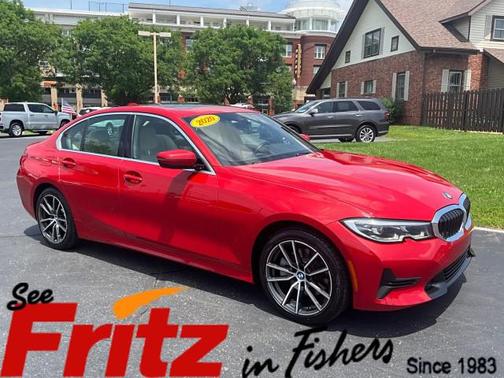 Melbourne Red Metallic 2020 BMW 330 xDrive