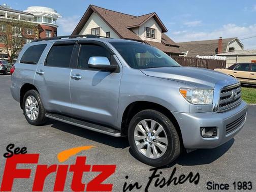 SILVER 2011 Toyota Sequoia Limited