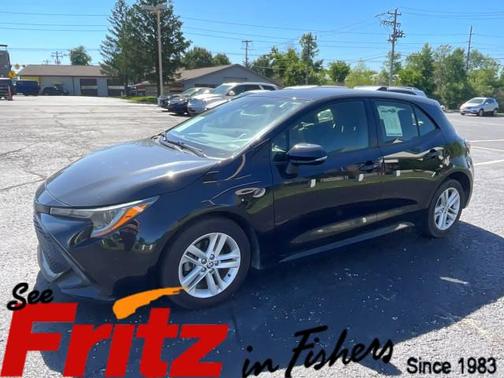 Midnight Black Metallic 2021 Toyota Corolla SE